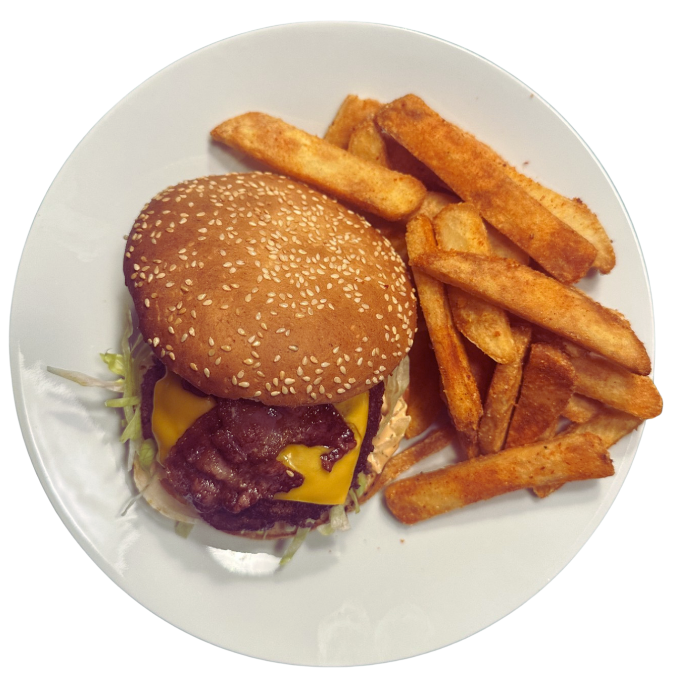 Bacon cheese burger